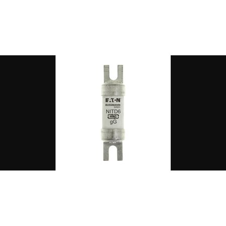 Eaton Bussmann Ceramic Fuse, 6A, 550V AC, 80kA at 550V AC NITD6